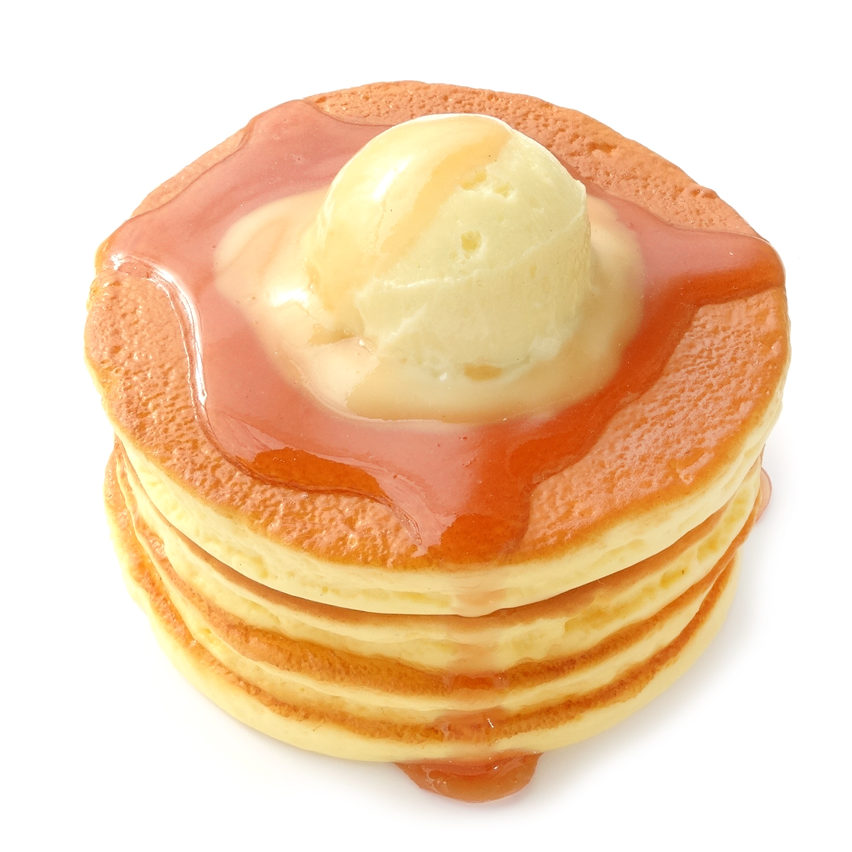 元祖食品サンプル屋ネットショップ ホットケーキ小物入れ プレーン 元祖食品サンプル屋ネットショップ ホットケーキ小物入れ プレーン