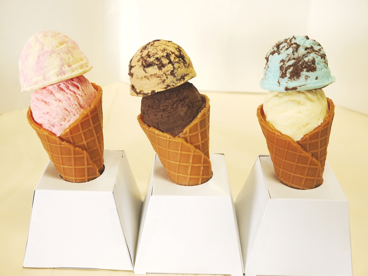 さんぷるんにアイスクリームが登場！ | 元祖食品サンプル屋