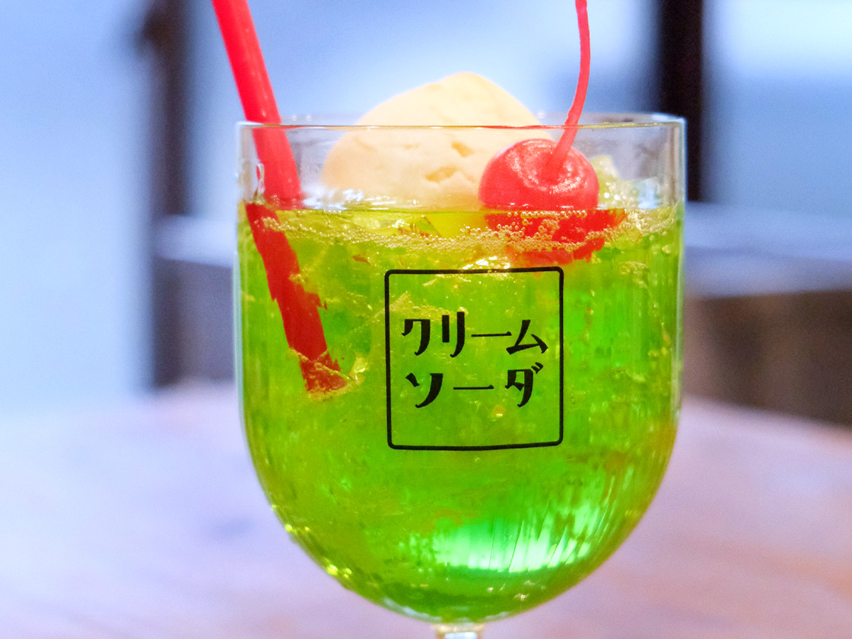 東京ソラマチ食品サンプル製作体験「クリームソーダ」
