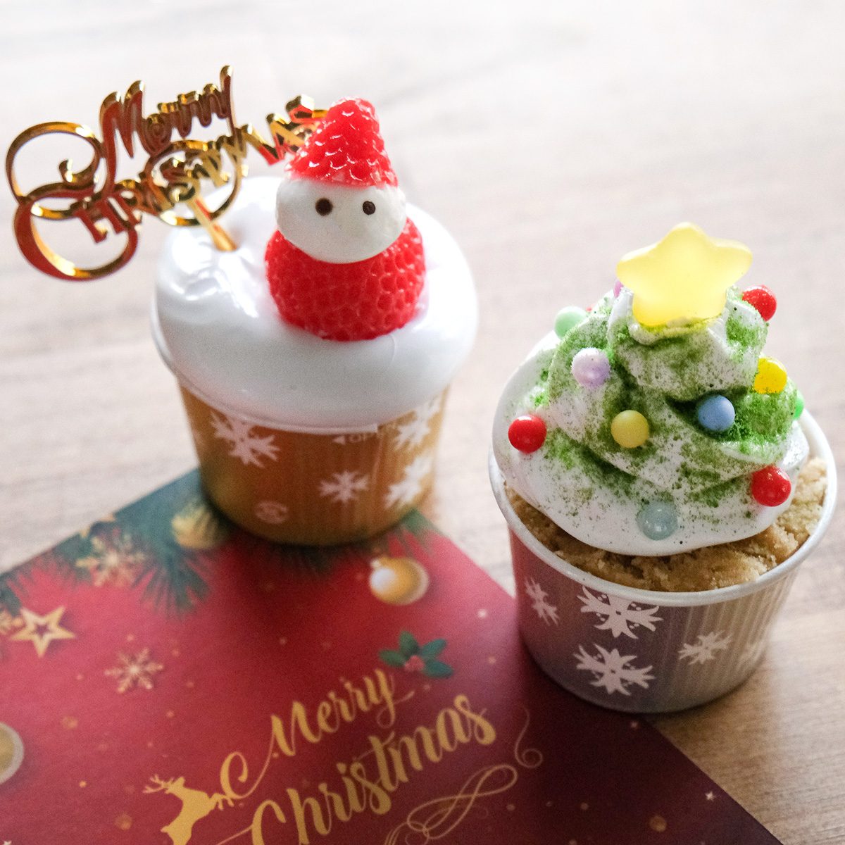 東京ソラマチ食品サンプル製作体験「クリスマスプチケーキ」