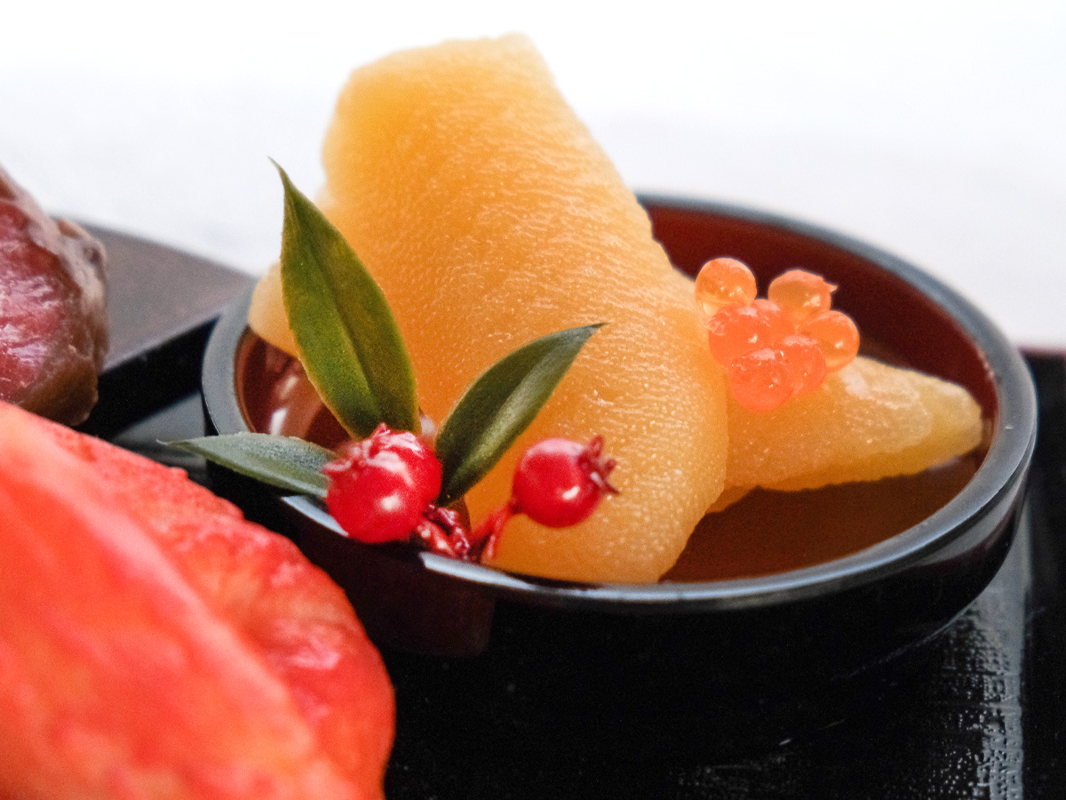 食品サンプル製作体験 期間限定メニュー「ワンプレートおせち」