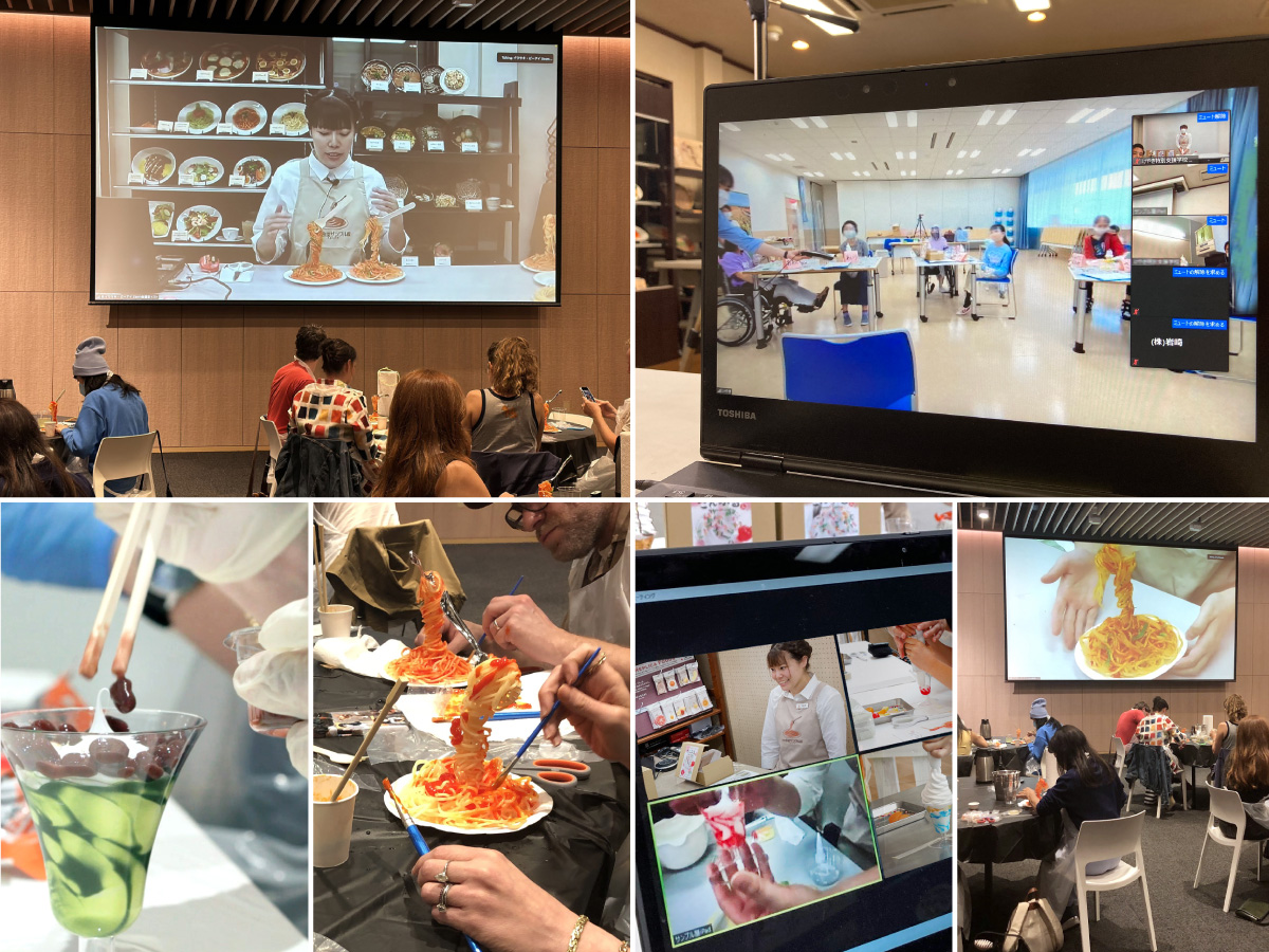 食品サンプルづくりオンラインワークショップ